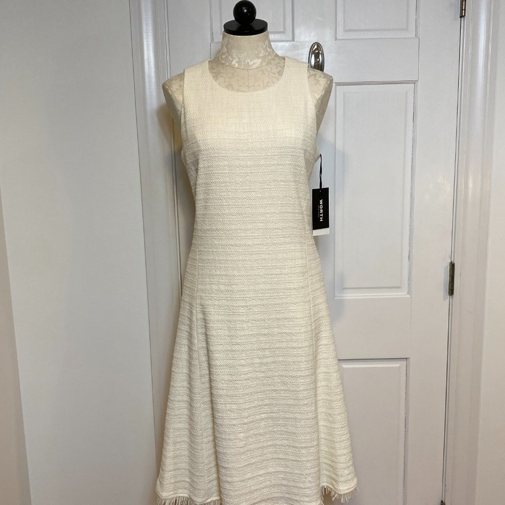 WORTH Knit Tweed Suit